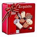 Lambertz European Cookie Tin - 92 Cookies, 10 Varieties - Ready To Serve And Gift-Ready For Sweetheart Sharing And Office Treats - 26 Ounces