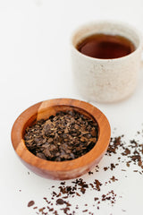 Lost Pines Yaupon Tea - Dark Roast - 4 oz Loose Leaf - Wild Harvested/Beyond Organic - Yaupon is the only caffeinated plant native to North America.