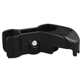 Rubbermaid Commercial Products Dustpan Hanger Bracket, Black, Used to Hang Dustpan/Brooms in Garage/Shed/Basement