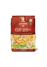 PASTA ZARA - Cut Ziti - Organic - 100% Italian Pasta, Made with Durum Wheat Semolina Flour, Non GMO, Kosher (1 LB. BAG) - Consistently al Dente.