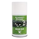 Microburst 9000 Air Freshener Refill, Orchard Fields, 5.3 Oz Aerosol, 4/carton