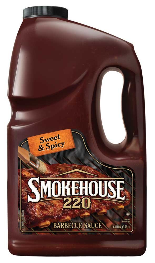 Smokehouse Sweet and Spicy Barbecue Sauce, 1 Gallon -- 4 per case.