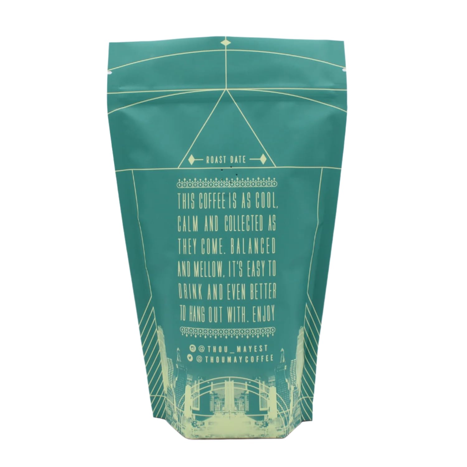 Smooth Operator Coffee by Thou Mayest - Smooth & Balanced Medium Roast - 12oz Whole Bean