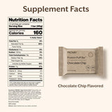 ProMix Nutrition Protein Plant Based Puff Bars - Chocolate - Marshmallow Crispy Treat - High Protein & Low Calorie - 12 Bars