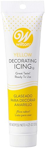 Food Items ICING TUBES 4.25OZ LEMN YELLW, us:one size, Lemon Yellow