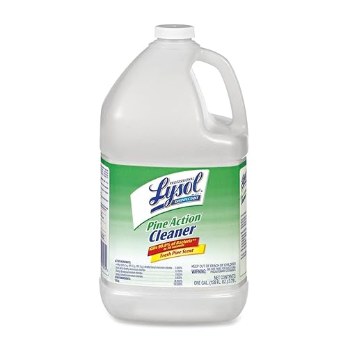 Lysol Professional Disinfectant Heavy Duty Bathroom Cleaner Concentrate, 128 Ounce (Pack of 4)