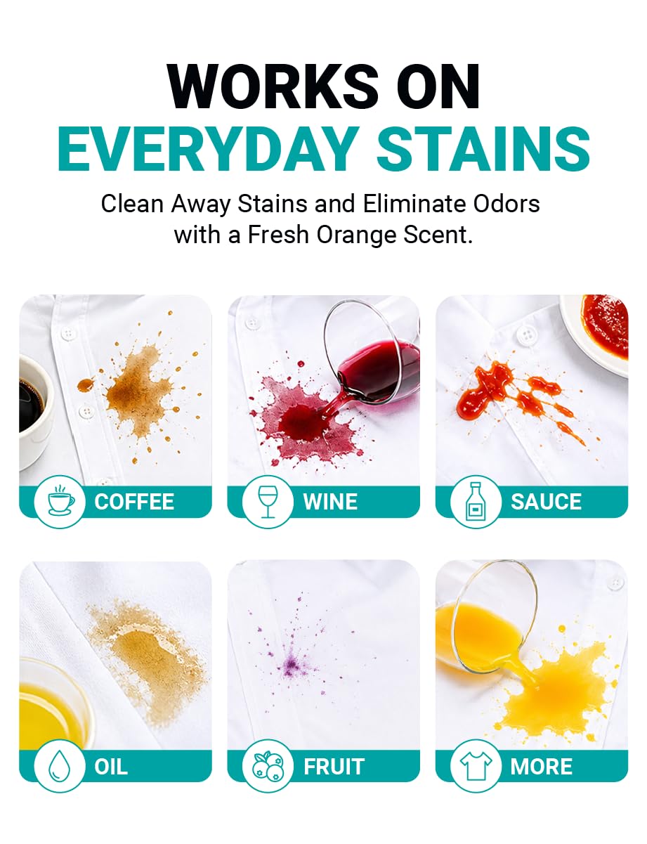 Easy-to-Use Stain Remover Stick for Everyday Use - Quick Laundry Spot Cleaner, Travel-Friendly Solid Formula (1 Count)