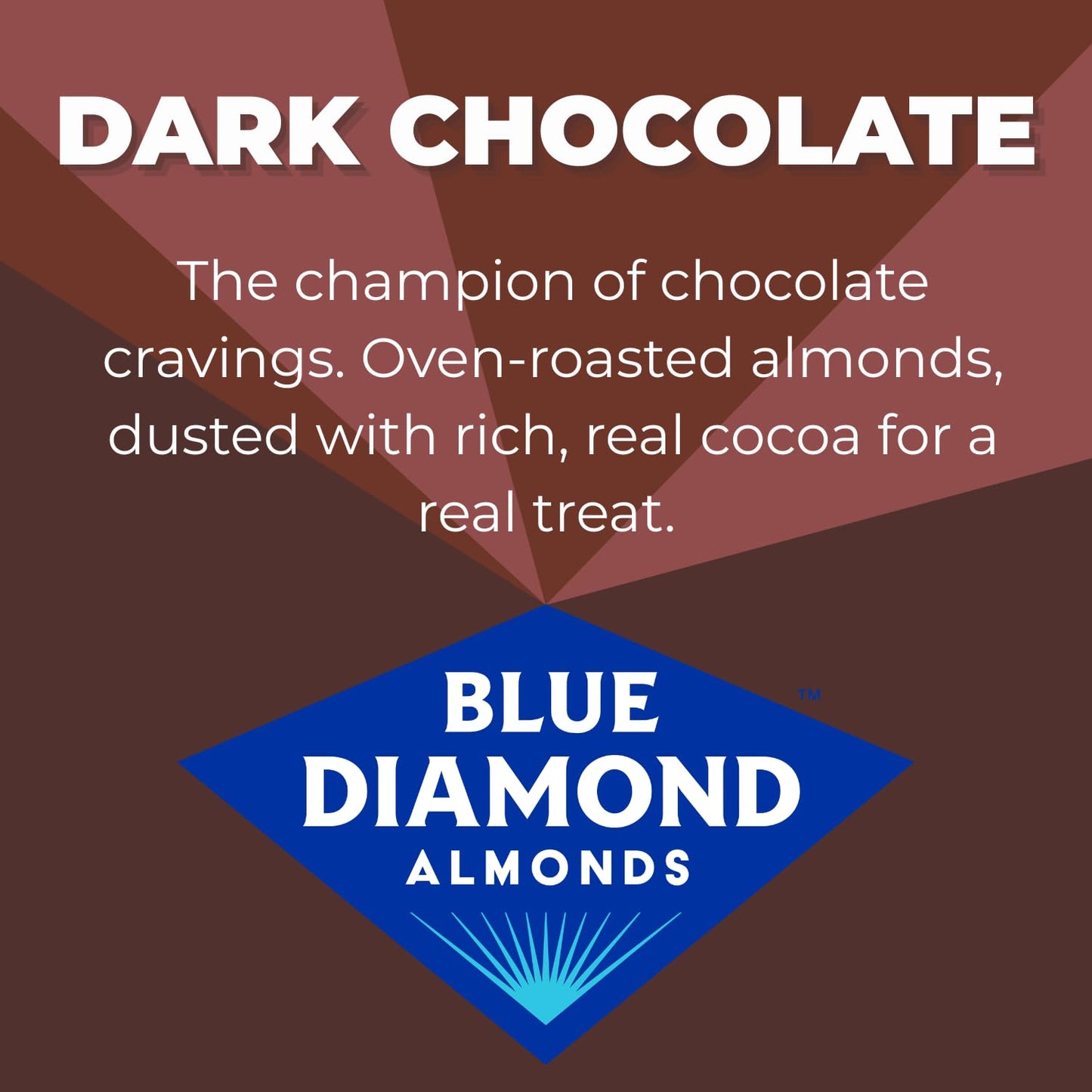 Blue Diamond Almonds, Oven Roasted Cocoa Dusted Almonds, 14 Ounce