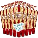 Gourmet Popcorn - Limited Edition Pack of 12 Kettle Popcorn Mini Cones & Exclusive Inspirational Sticker! 10.8oz total