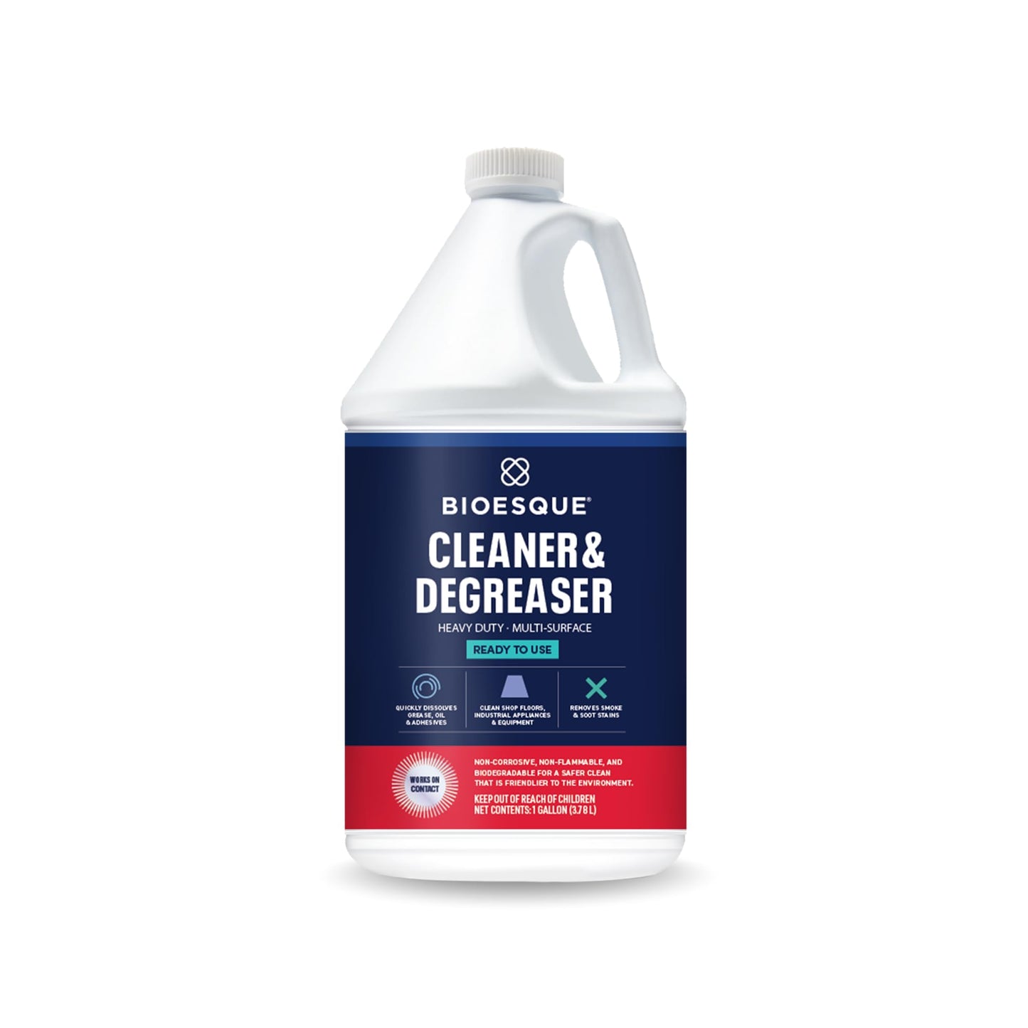 Bioesque Heavy Duty Degreaser RTU, 1 Gallon (Pack of 1)