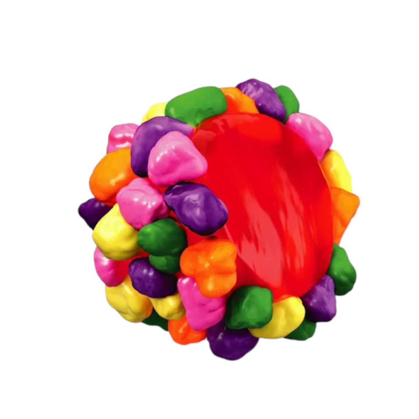 KLub Bulk Gummy Cluster -1.5 lbs Vibrant Rainbow Flavors, Deliciously Fun Clusters, Perfect for Snacking Gummy Clusters Candy, Rainbow Candy Mix