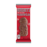 HERSHEY'S Chocolate Bar, Milk Chocolate Candy Bar Individually Wrapped in Santa Holiday Packaging, 1.2 Ounce, 6 Count Package