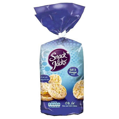 Snack-a-Jacks Jumbo Salt & Vinegar (126g)