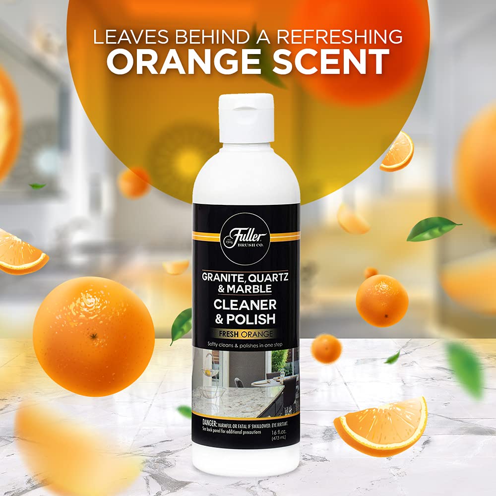 Fuller Brush Countertop Cleaner & Polish - Multi Surface Cleaner - Cleans, Polishes and Protects Granite Quartz Marble Glass Laminates Metal and Other