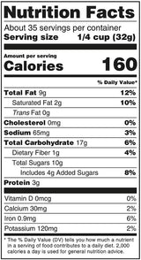 Wellsley Farms Tropical Trail Mix, 40 oz Resealable Bag - Dried Pineapple, Mango, Papaya, Banana Chips, Cashews, Almonds & Peanuts, No Artificial