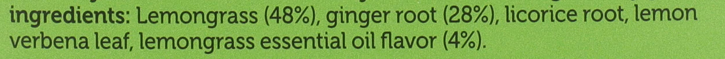 Pukka, Tea Herbal Lemongrass Ginger Organic, 1.27 Ounce