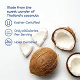 Thai Coco Organic Coconut Water, 100% Pure & Unsweetened, No Sugar Added, USDA Organic, Natural Electrolytes Hydration Drink, 11.2 fl oz Tetra Carton