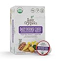 Super Organics Daily Defense Coffee - Organic Dark Roast Coffee K Cups with Superfoods and Probiotics (Keurig K-Cup Compatible), 10ct Single Serve