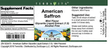 American Saffron Glycerite Liquid Extract (1:5) - Mint Flavored (1 oz, ZIN: 523470)