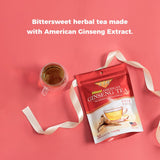 Prince of Peace Instant American Ginseng Tea, 30 Sachets - Healthy Drink, Caffeine-Free Energy-Boosting, Heavy Antioxidants, Made in the USA, Plant