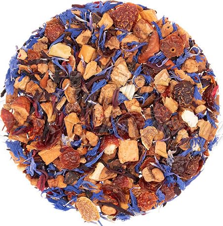 Denise's Fine Tea, Premium, Blue Eyes, Herb and Fruit Tea, Caffeine-Free, Loose Leaf (100g)