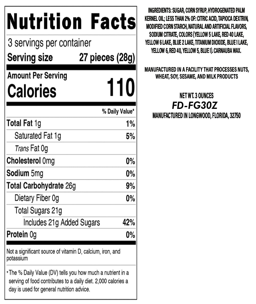 Fun Flavors Box Freeze Dried Candy Giggles Crispy Treats 3 oz