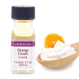 LorAnn Orange Cream SS Flavor Flavor, 1 dram bottle (.0125 fl oz - 3.7ml - 1 teaspoon)