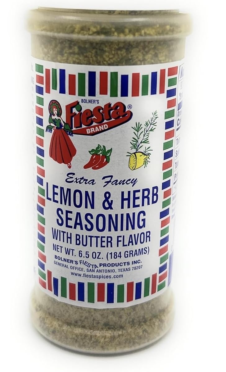 Bolner's Fiesta Seasoning - 1 pack (Lemon & Herb 6.5oz)