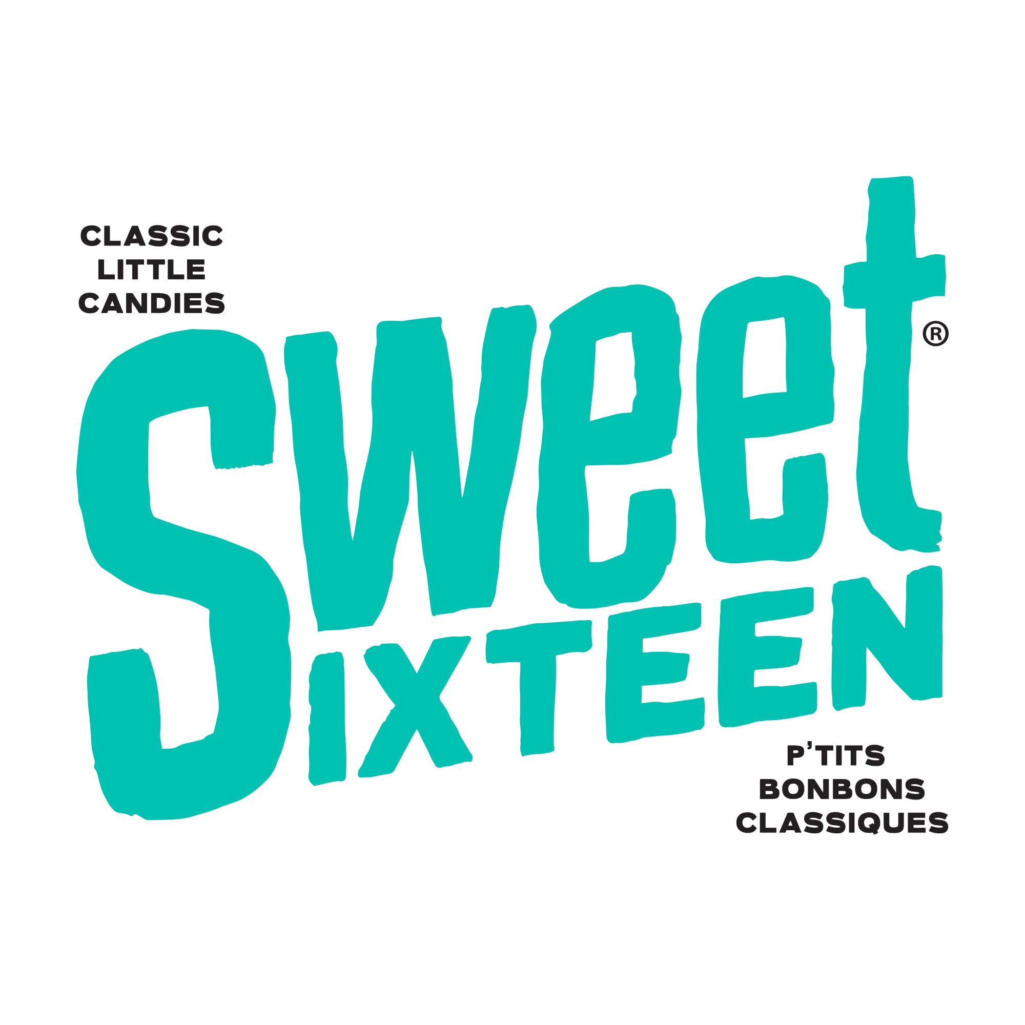 Sweet Sixteen ORIGINAL Candies, Assorted Flavorful Chewy Gummies and Jujubes Classic Candy Mix, Peanut and Nut-Free - 400 g