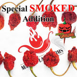 Extremely Hot Chipotle Smoked Carolina Reaper Pepper Mash by Magic Plant- 1.4M - 2.2M SHUs - Deep Smokey Heat - Hints of Fruity Flavor - Add to any