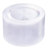 bUCLA 100Pieces Clear Plastic Plates -10.25inch Disposable Dinner Plates- Premium Weddings& Party Plates