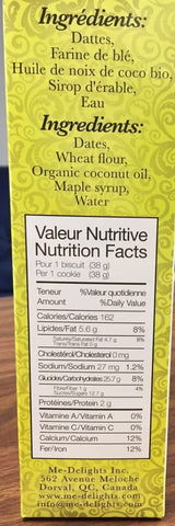 Lula Raisins Filled Cookies (Date)