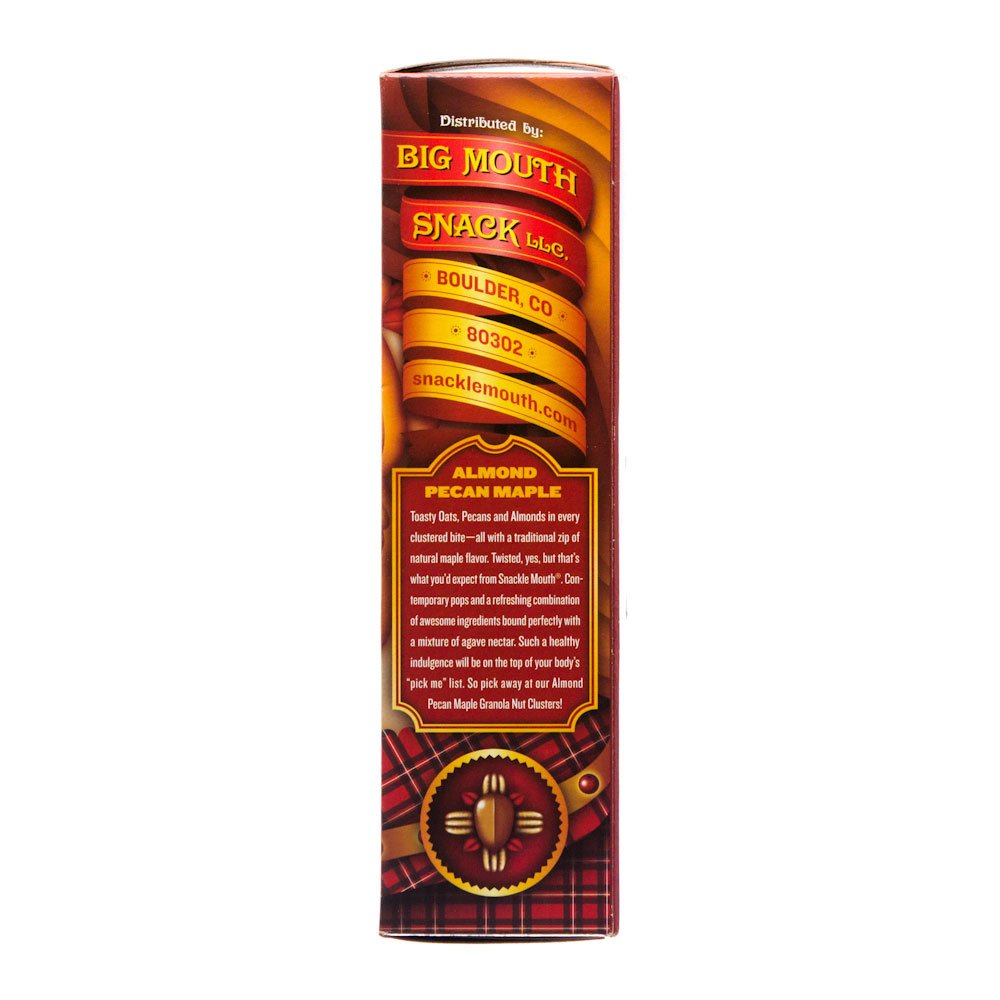 Snackle Mouth Granola, Almond Pecan Maple, 5.5 Ounce