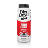 Dirt Devil Carpet Powder, 32 oz, Room Refresher and Odor Eliminator, Spring Meadows Scent, Vacuum Cleaner Safe, For Use on Carpets, Rugs, Upholstery