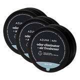 Azuna Car Air Freshener & Auto Odor Eliminator Pods Trio | New Car Scent | Plant Powered by 100% Australian Tea Tree Oil | Long Lasting and No harsh