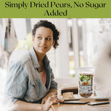 Sunrise Fresh Dried Fruit Company Unsweetened No Sugar Added No Preservative No Sulfur Dried California Pears, 1 lb Resealable Bag