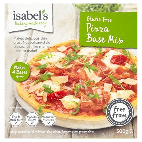 Isabel's Gluten Free Pizza Base Mix 300g - Pack of 6