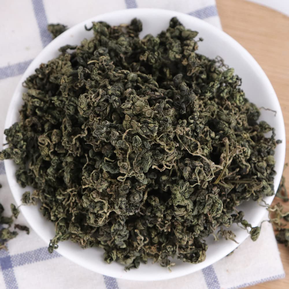 Natural Gynostemma Tea-Jiaogulan Tea 8 Oz, Reusable Bag.100% Natural Dried Loose Leaf Tea,No Additive.