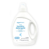 Amazon Basics Concentrated Liquid Laundry Detergent, Hypoallergenic, Free of Perfumes & Clear of Dyes, High Efficiency, 110 Loads, 82.5 Fl Oz