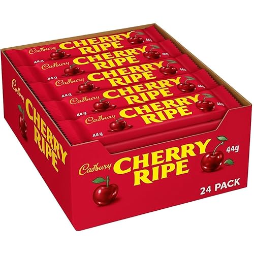 Cadbary Chocolate Bars Australian Chocolates Treat for Parties & Gifts (Cherry Ripe)