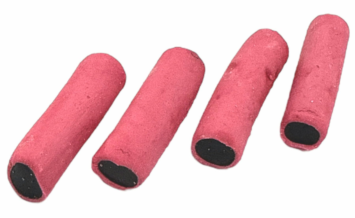 Dulcefina chocolate and Sweets, Finnish Strawberry Filled Licorice Tube (2.200 Lbs)