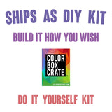 ColorBoxCrate Battle Royale Easter Basket DIY 25+ Pieces with Battle Royale Action Figures, How to Draw Book, Gaming Journal, Gamer Easter Candy