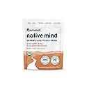 NativePath Native Mind Organic Adaptogen Herbal Support Blend - Organic Mushroom Drink Powder with Lion's Mane, Rhodiola & Rose Hips - 30 Servings