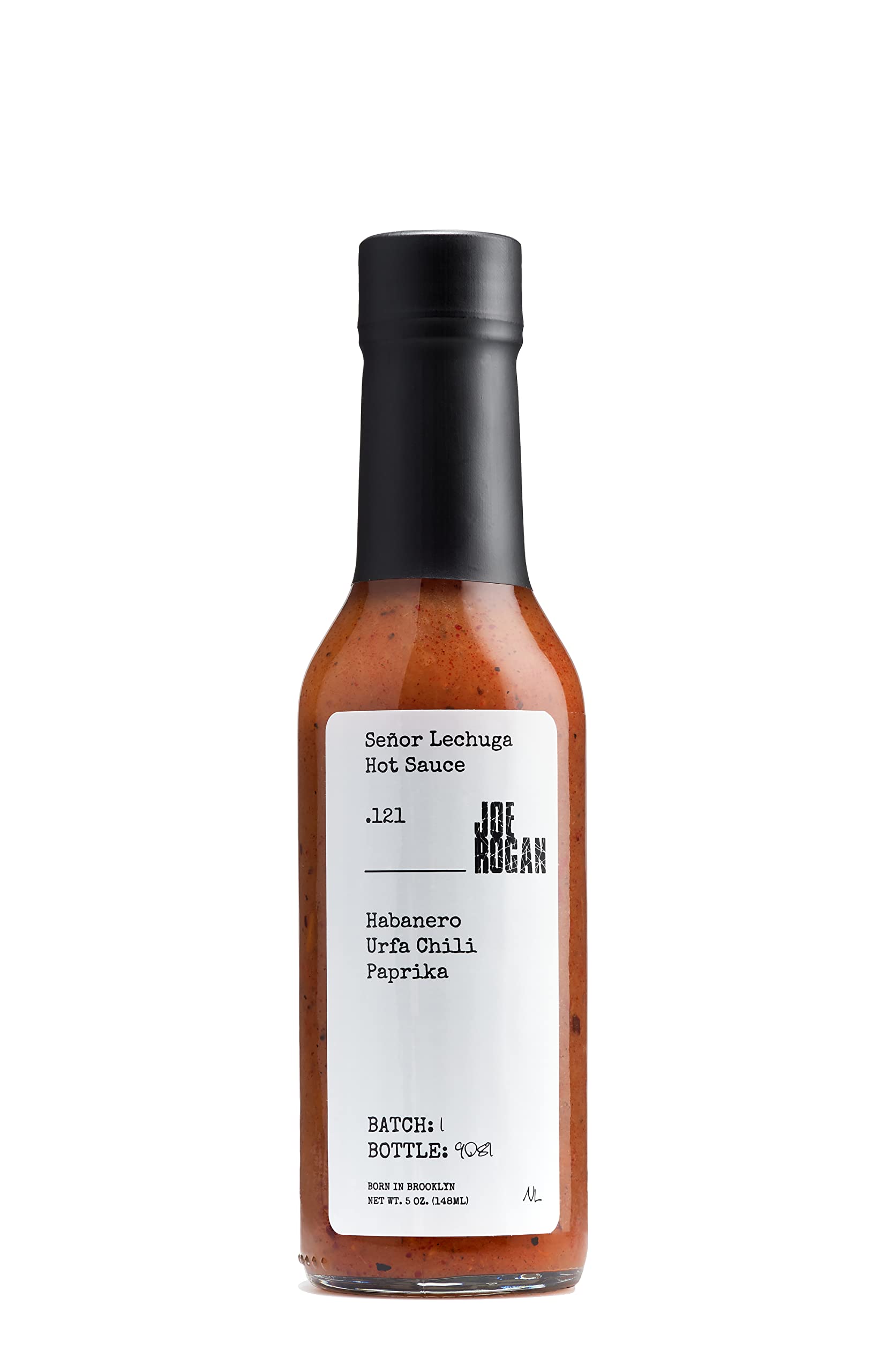 Joe Rogan x Señor Lechuga Hot Sauce .121 Habanero, Urfa Chili, Paprika