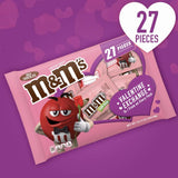 M&M'S Milk Chocolate Fun Size Valentine Chocolate Candy, 12.13 oz Bag