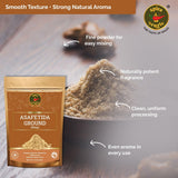 Spice Magic Asafetida Ground (Hing) ~ 100% Pure, Aromatic & Natural I Non-GMO I Indian Origin 3.5oz (100g)