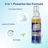 APULITO Household Cleaner Gel for Stains - Long-Lasting Bathroom, Kitchen, Sink & Tile Shower Stain Cleaner 5oz-3Pack