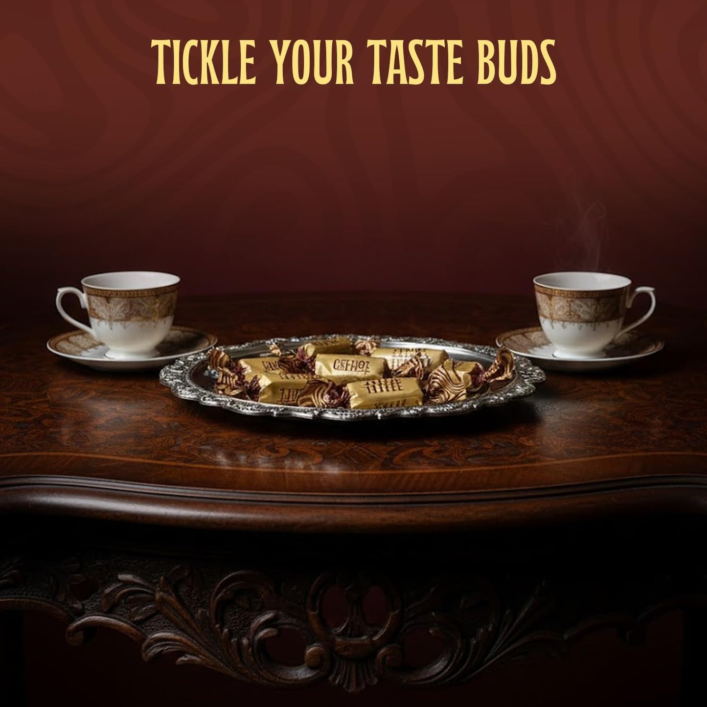 Goldbury Delights Buzzed & Toffeed Coffee Toffee, 6.4 oz (Pack of 1) - Creamy, Buttery, and Delicious Individually Wrapped Chewy Coffee Toffee Candy