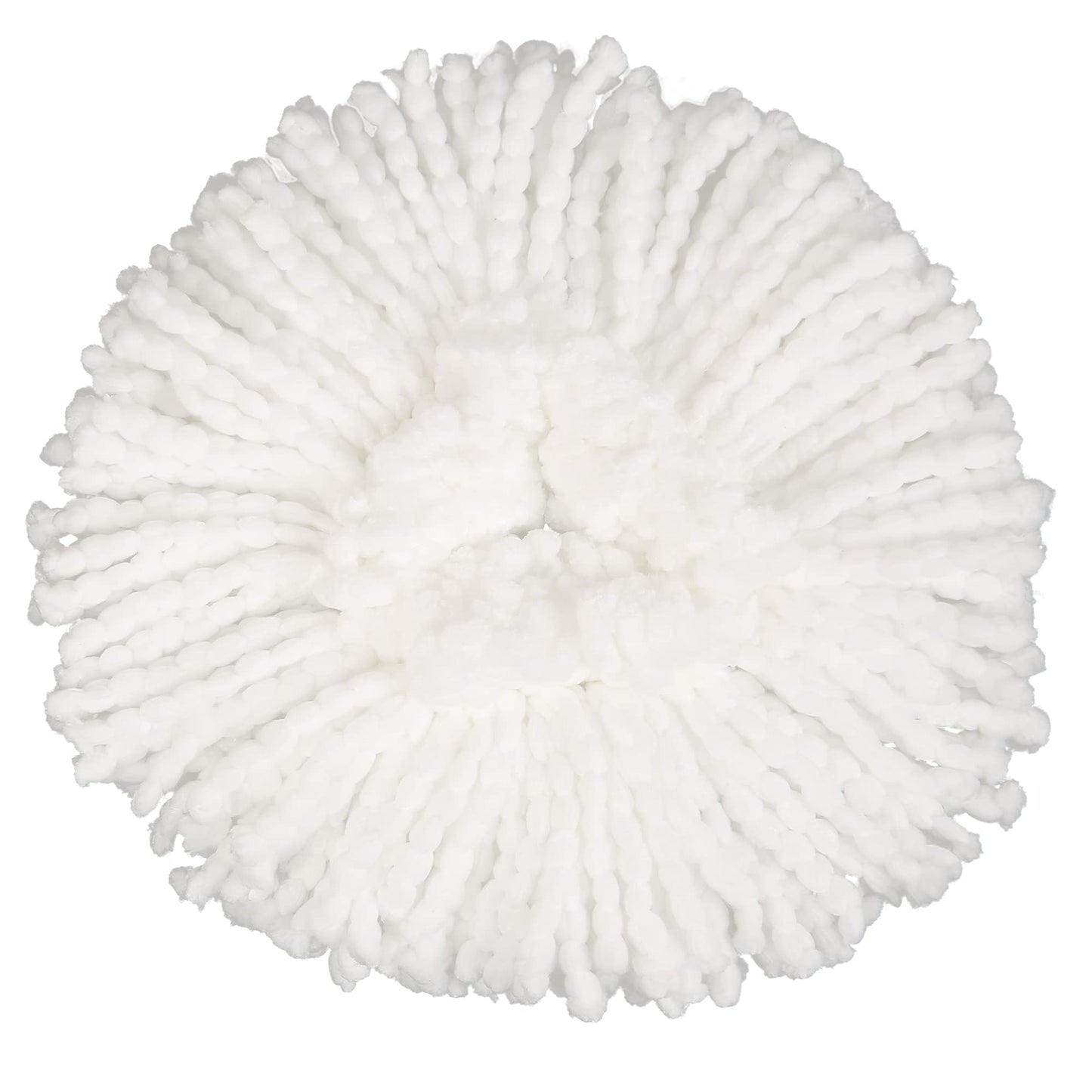 Mop Replace Head [ 3 Pack ] Mop Refills Compatible with Triangle Spin Mop, Made of Microfiber, Deep Cleaning Machine Washable and Easy-to-Replace