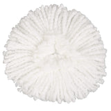 Mop Replace Head [ 3 Pack ] Mop Refills Compatible with Triangle Spin Mop, Made of Microfiber, Deep Cleaning Machine Washable and Easy-to-Replace